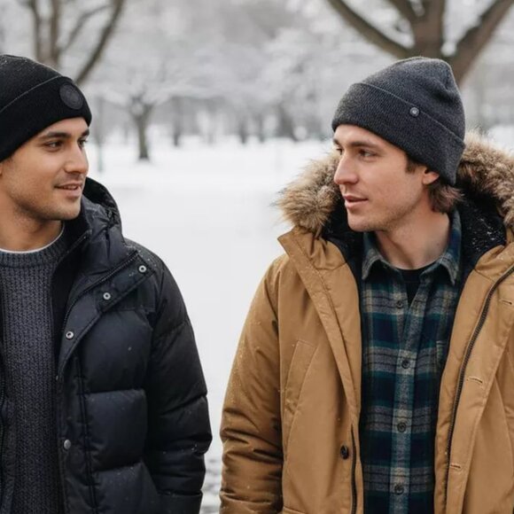 Beanie - Winter Knit Hat Set - Picture 7 of 8